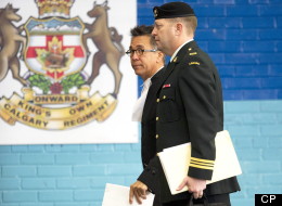 Calgary soldier Maj. Darryl Watts has avoided jail after being convicted in relation to a fatal training accident in Afghanistan. (CP)