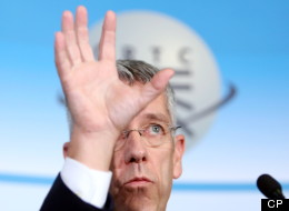 CRTC Chairman Jean- Pierre Blais holds a news conference in Gatineau, Quebec, October 18, 2012. Some Canadians who use independent Internet providers could soon be paying less for high-speed web access after a CRTC ruling. (THE CANADIAN PRESS/Fred Chartrand)