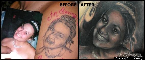 Bad Portrait Tattoo Fixed