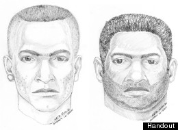 Surrey RCMP are on the lookout for two suspects wanted in relations to a violent assault of a sex worker on Oct. 18, 2012. (Handout)