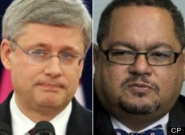 Prime Minister Stephen Harper downplayed concerns Thursday over an arrest warrant for Arthur Porter, the former head of the committee that oversees Canada's spy agency. (CP)