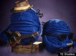 The 'Blue Balls Blues' is brought to you by puppet testicles Rusty and Vern.