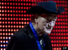 Canadian music legend Stompin` Tom Connors, seen at the 20th Annual SOCAN Awards gala, has died at the age of 77. THE CANADIAN PRESS/Darren Calabrese