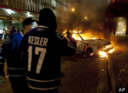 More than 100 people have plead guilty with trial for their participation in Vancouver's Stanley Cup riot in June 2011. (AP)