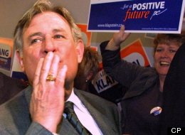 Former Alberta Premier Ralph Klein, bombastic politician and icon, has died. (CP)