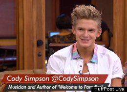 Australian singer Cody Simpson announced Monday on HuffPost Live that he would be auctioning off a chance to be his date to prom.