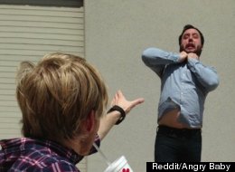 Vadering, the act of pretending to be choked by Darth Vader is becoming a hot Internet meme.