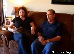 Elizabeth and Dante Corso were reunited with their cat Bandit more than 10 years after he disappeared in Las Vegas.
