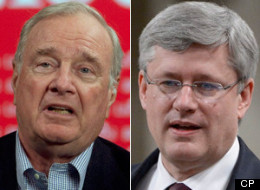 Former prime minister Paul Martin blasted Stephen Harper's First Nations policies at the Liberal leadership mini-convention on Saturday. (CP)