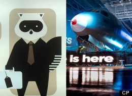 Porter Airlines is expected to announce the purchase of CSeries jets from Bombardier, right, that could extend its routes (Globe and Mail/CP)