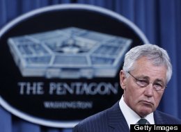 U.S. Secretary of Defense Chuck Hagel expressed