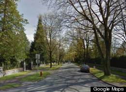 Two streets in Vancouver's Shaughnessy neighbourhood have the highest average home values in all of Canada. (Google Maps)