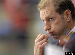 Edmonton Oilers former coach Ralph Krueger was fired over Skype this weekend. (Getty Images)