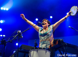 Ariane Moffatt aux FrancoFolies 2013. (Crédit photo: David Kirouac)