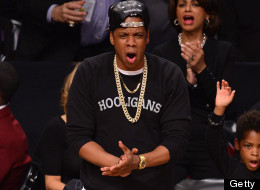 NEW YORK, NY - APRIL 20: Jay-Z attends the Chicago Bulls Vs Brooklyn Nets Playoff Game at the Barclays Center on April 20, 2013 in the Brooklyn borough of New York City. (Photo by James Devaney/WireImage)