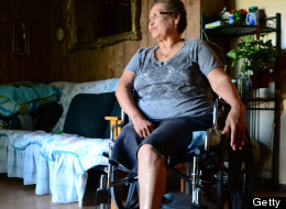 Eloisa Lara, a 67-year-old immigrant from Mexico, says she is not bitter about a leg amputation due to complications from diabetes. (Bastien Inzaurralde/Cronkite News Service/MCT via Getty Images)