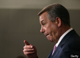 El presidente de la cámara de representantes, el republicano por Ohio John Boehner.