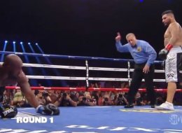 Chris Arreola noqueó en el primer round a Mitchell