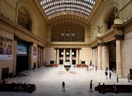 Union Station's Grand Hall in Chicago. (Photo By Raymond Boyd/Getty Images)