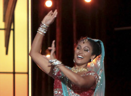 ATLANTIC CITY, NJ - SEPTEMBER 11: Nina Davuluri, Miss New York in performs as she attends 2014 Miss America News Competition - Preliminary Round 2 at Atlantic City Boardwalk Hall on September 12, 2013 in Atlantic City, New Jersey. (Photo by Donald Kravitz/Getty Images)