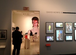 The David Bowie Is exhibit at the AGO (Photo by Joshua Ostroff / Huffington Post Canada)