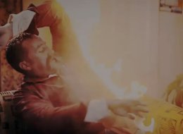 In June, 1995, Frank Baker suddenly burst into flames -- and lived to tell about it.