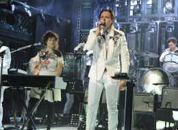 Arcade Fire have posted their new album Reflektor on YouTube. (Photo by: Dana Edelson/NBC/NBCU Photo Bank via Getty Images)
