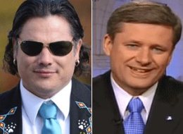 Patrick Brazeau apparently believes Prime Minister Stephen Harper should heed the words of… former opposition leader Stephen Harper. (CP)