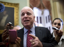 Sen. John McCain (R-Ariz.) is not yet sure whether he'll vote for ENDA. (Photo By Tom Williams/CQ Roll Call)