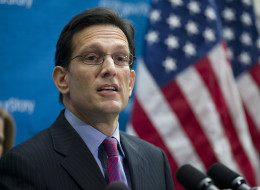 House Majority Leader Eric Cantor (R-Va.) during the media availability following the House Republican Conference meeting in the Capitol on Dec. 3, 2013. (Photo By Douglas Graham/CQ Roll Call)