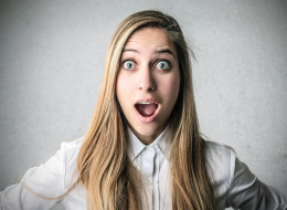 amazed girl