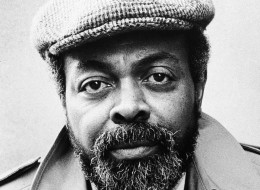 American poet Amiri Baraka (aka LeRoi Jones) wearing a hat and trenchcoat, 1970s. (Photo by Hulton Archive/Getty Images)