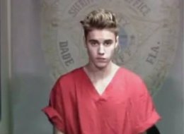 Bieber appearing in court via closed-circuit TV