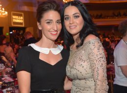 LOS ANGELES, CA - DECEMBER 02: Singer Sara Bareilles and honoree Katy Perry attend 'Trevor Live' honoring Katy Perry and Audi of America for The Trevor Project held at The Hollywood Palladium on December 2, 2012 in Los Angeles, California. (Photo by Charley Gallay/Getty Images for Trevor Project)