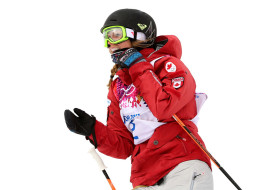 Canada's Dara Howell wins gold at the ski slopestyle final on Tuesday. (Mike Ehrmann/Getty Images)