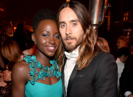 Lupita Nyong'o and Jared Leto dating rumors are flying. Here, the two attend the Weinstein Company & Netflix's 2014 SAG after party in partnership with Laura Mercier at Sunset Tower on January 18, 2014 in West Hollywood, California. (Photo by Alberto E. Rodriguez/Getty Images for The Weinstein Company)