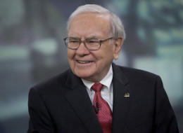 Warren Buffett, chairman and chief executive officer of Berkshire Hathaway Inc., speaks during an interview in New York on Oct. 22, 2013.