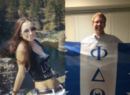 Thomas Bagley (right) told classmates at Duke University that a fellow student was doing porn as