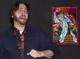 HuffPost photographer Marc Janks couldn't handle the heat!