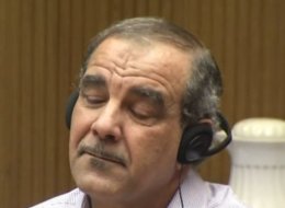 Kassim Alhimidi wailed Tuesday during opening statements of his trial on a charge of murdering his wife, Shaima Alawadi, on March 21, 2012, prompting the San Diego County judge to halt proceedings briefly.