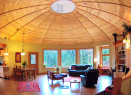 Mandala Homes is a Nelson-based firm that uses local B.C. wood to build energy efficient homes that look like adorable beach huts.