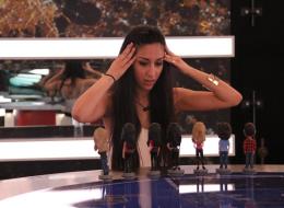 Neda debates in an earllier episode of 'Big Brother Canada.'