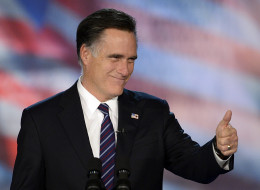 US Presidential candidate Mitt Romney speaks to supporters on election night November 7, 2012 in Boston Massachusetts. Romney conceded the race to US President Barack Obama. AFP PHOTO/ TIMOTHY A. CLARY (Photo credit should read TIMOTHY A. CLARY/AFP/Getty Images)
