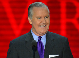 Tampa Mayor Bob Buckhorn addresses the second session of the 2012 Republican National Convention at the Tampa Bay Times Forum in Tampa, Tuesday, August 28, 2012. (Harry E. Walker/MCT via Getty Images)
