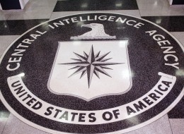 UNITED STATES - MARCH 03: The seal of the Central Intelligence Agency, on the floor of the foyer at the CIA Headquarters, in Langley, VA is shown in a photo taken Thursday, March 3, 2005. (Photo by Dennis Brack/Bloomberg via Getty Images)