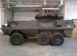 police windsor vehicle military cougar glasgow service canadian take into donated forces
