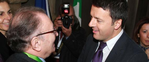 GIORGIO SQUINZI MATTEO RENZI