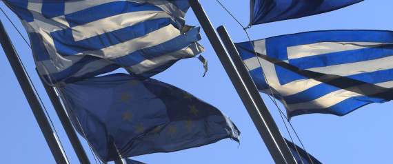 GREEK FLAG EU FLAG