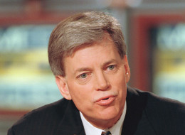 Former Klansman and congressional candidate David Duke discusses his bid for the seat opened by Rep. Bob Livingston during NBC's ''Meet the Press'' March 28, 1999 in Washington, DC. (photo by Richard Ellis)