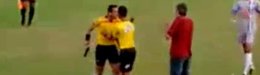 Image for Un arbitre brésilien sort un flingue en plein match de foot